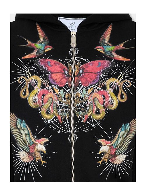 Felpa, bambina, logata. PHILIPP PLEIN | S6PHJGZH141110